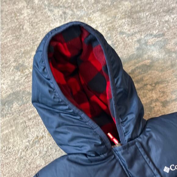 Columbia Snuggly Bunny Bunting Down Snow Suit Navy 18-24 Months - Picture 2 of 11